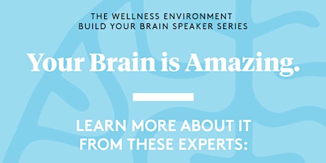"Build Your Brain" Lecture Series - Stacy Drury, M.D., Ph.D. primary image