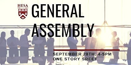 HESA General Assembly (Online & On Campus) primary image