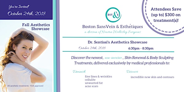 Aesthetics Showcase with Dr Sentissi