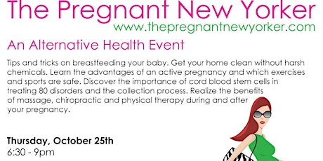 The Pregnant New Yorker - October 25- Pregnant and New Mom Event primary image