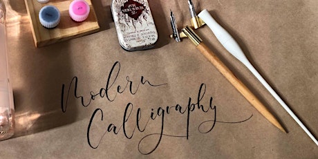 Intro to Modern Calligraphy & Tea Workshop primary image