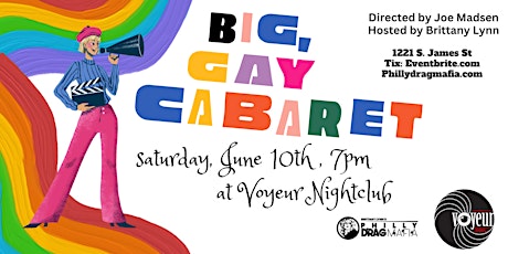 Image principale de Big, Gay Cabaret!