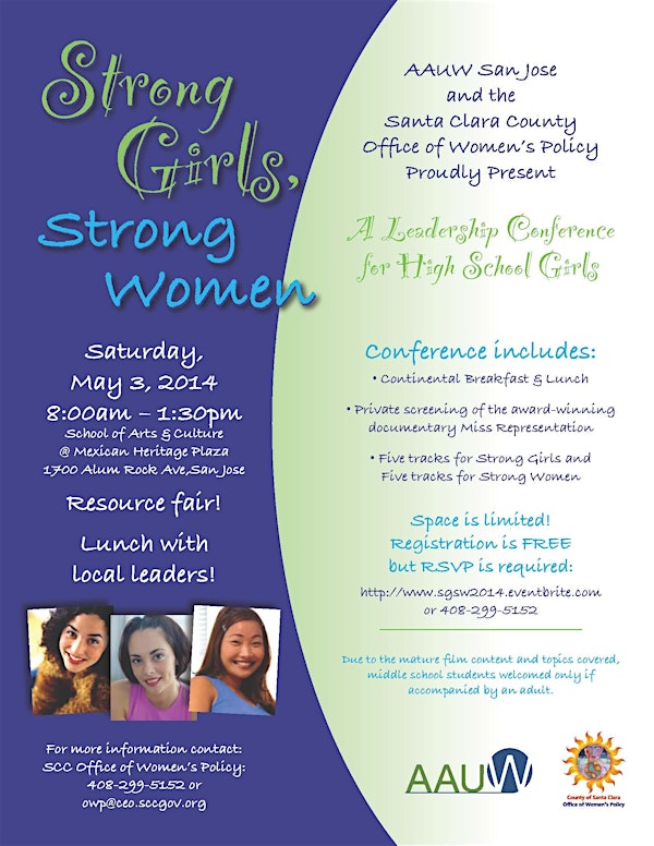 Strong Girls, Strong Women 2014 Leadership Conference