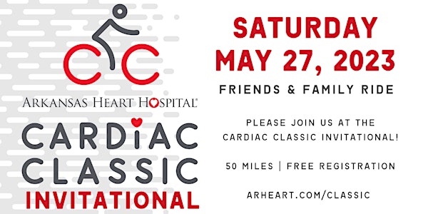 Cardiac Classic Invitational - Arkansas Heart's Premiere Cycling Event