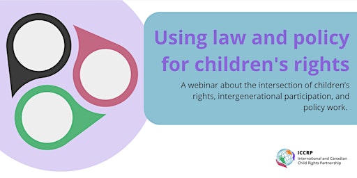 Using law and policy for children’s rights primary image