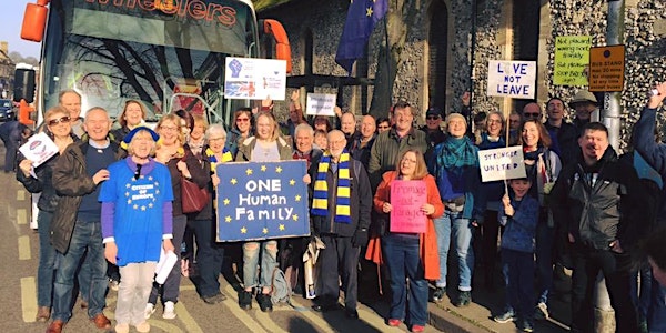 Winchester Coach to London to the "March for the Future"