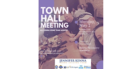 MONDAY TOWN HALL MEETING