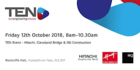 TEN Event with Hitachi, Cleveland Bridge and ISG primary image
