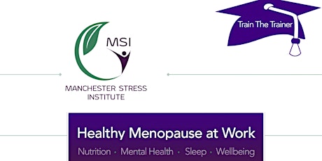 Train The Trainer Healthy Menopause at Work primary image