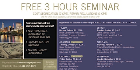 CPE Seminar - Pittsburgh, Fall 2018 primary image