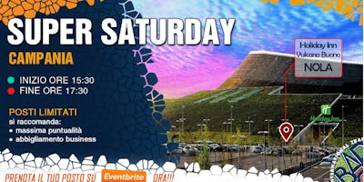 Super Saturday 29 Settembre 2018 Super Saturday 29 Settembre 2018