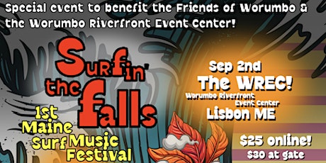 Lisbon Community FCU presents the 1st annual Surfin' the Falls music fest
