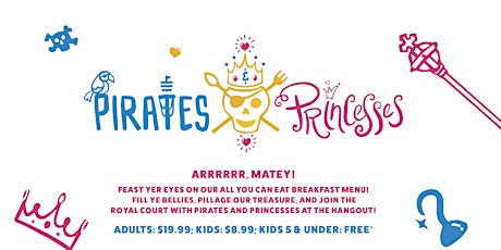 2023 Pirates & Princesses Breakfast Adventure! - Myrtle Beach, SC