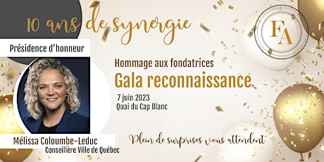 10 ans de synergie  - Gala reconnaissance 2023  primärbild