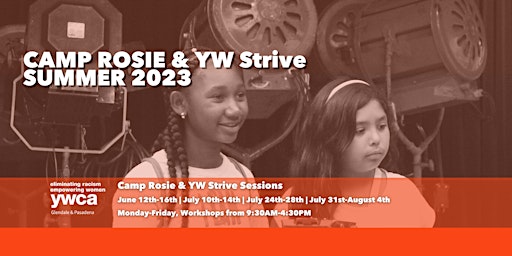 Primaire afbeelding van Camp Rosie: Girls Empowerment Summer Program