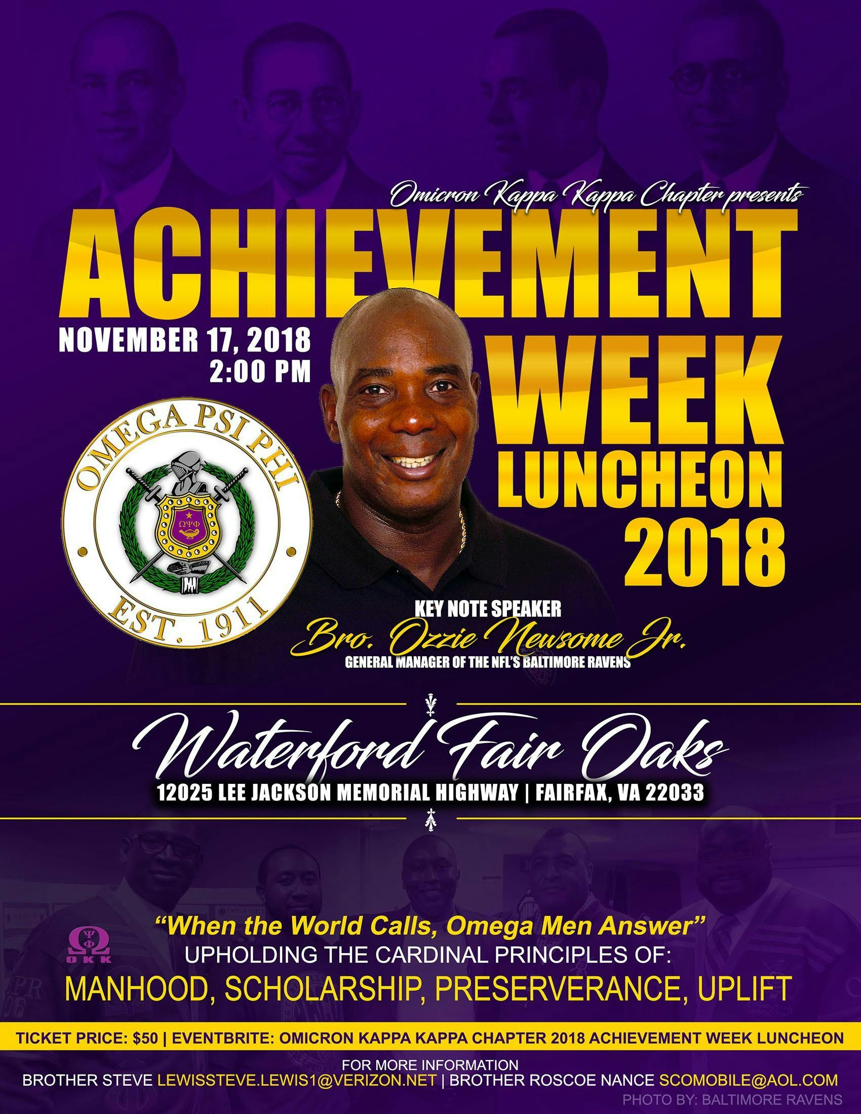 omicron kappa kappa chapter 2018 achievement week luncheon 17 nov 2018