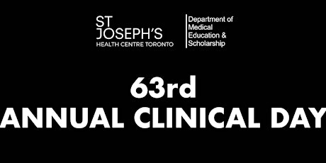 63rd Annual SJHC Clinical Day primary image