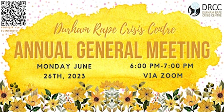 Durham Rape Crisis Centre 2023 Annual General Meeting