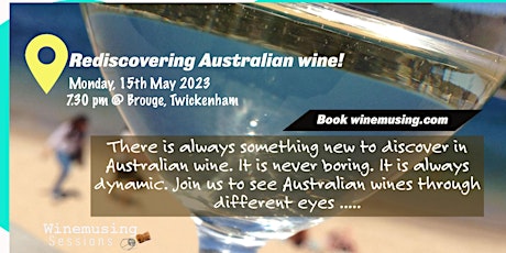 Rediscovering Australian Wines primary image