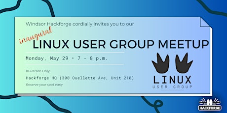 Linux User Group: Inaugural Meeting