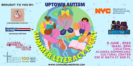 Imagen principal de Uptown Autism Summer Literacy Event