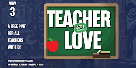Imagen principal de Teacher Love!  (FREE PINT for Teachers!)