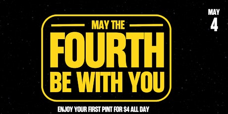 Primaire afbeelding van May the 4th be with YOU!