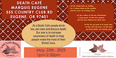 Death Café at Marquis in Eugene primary image