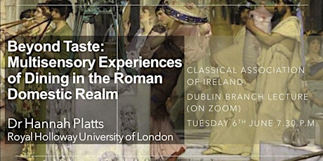 Image principale de CAI Dublin Branch Lecture (Dr Hannah Platts, 6th June at 7.30 p.m.)