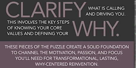 My WHY and I Wine Wednesday: Define Your Why Workshop