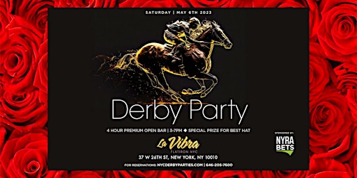 Image principale de 2024 NYC Kentucky Derby Watch Party at La Vibra