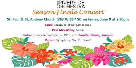 Riverside Orchestra's Season Finale Concert