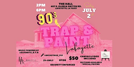 90's Trap & Paint Day Party