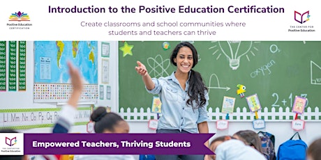 Positive Education Certification Information Session