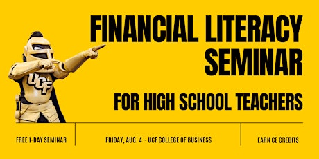 Financial Literacy Seminar for High School Teachers