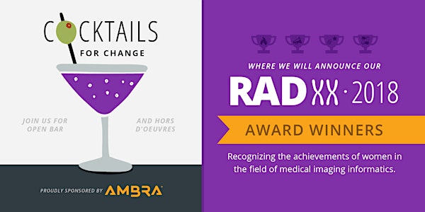 RADxx: Cocktails for Change - Supporting Women in Informatics and Radiology