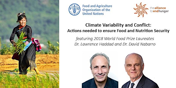 Climate Variability and Conflict: Actions Needed to Ensure Food & Nutrition Security