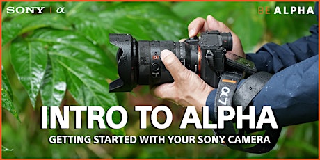 Sony Introduction to Alpha - Samy's Camera Santa Ana primary image