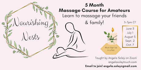 Nourishing Nests: Massage Course for Amateurs