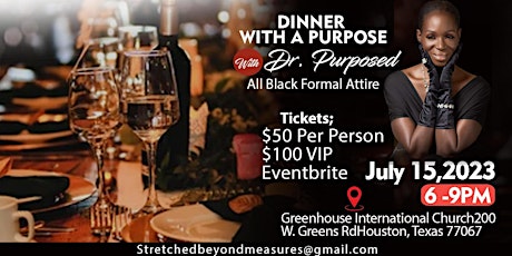 Dinner With A Purpose