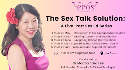The Sex Talk Solution Webinar 2 of 5: Teaching Consent and Boundaries