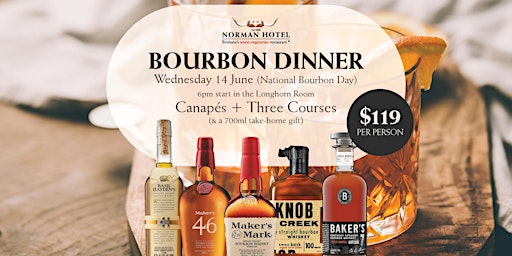 Bourbon Dinner with Brand Ambassador Jack Stacey primary image