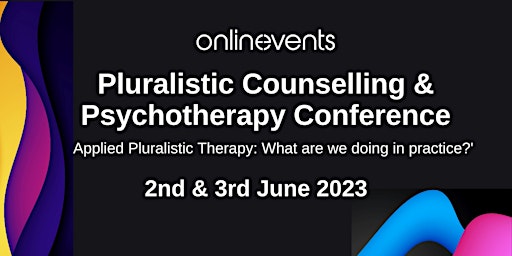 International Conference on Pluralistic Counselling and Psychotherapy primary image