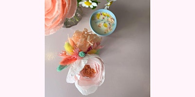 Image principale de Atelier bougie et bouquet de fleurs