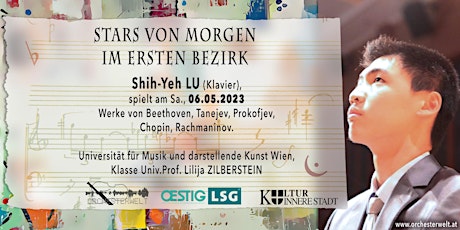 Stars von Morgen im Ersten Bezirk - Shih-Yeh LU (Klavier). primary image