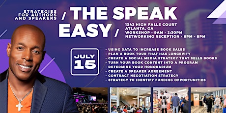 “The Speak Easy” - Strategy workshop for authors and speakers