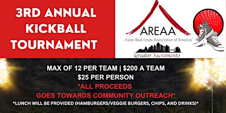 AREAA 3rd Annual Kickball Tournament