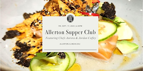 Allerton Supper Club — Sept. 17