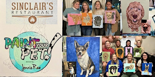 Imagen principal de Paint Your Pet at Sinclair’s Restaurant!