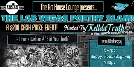 The Las Vegas Poetry Slam at The Art House Lounge!